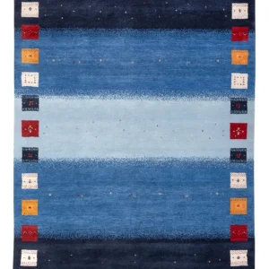 Gabbeh teppe - Loribaft Indus - 240 x 169 cm - blå