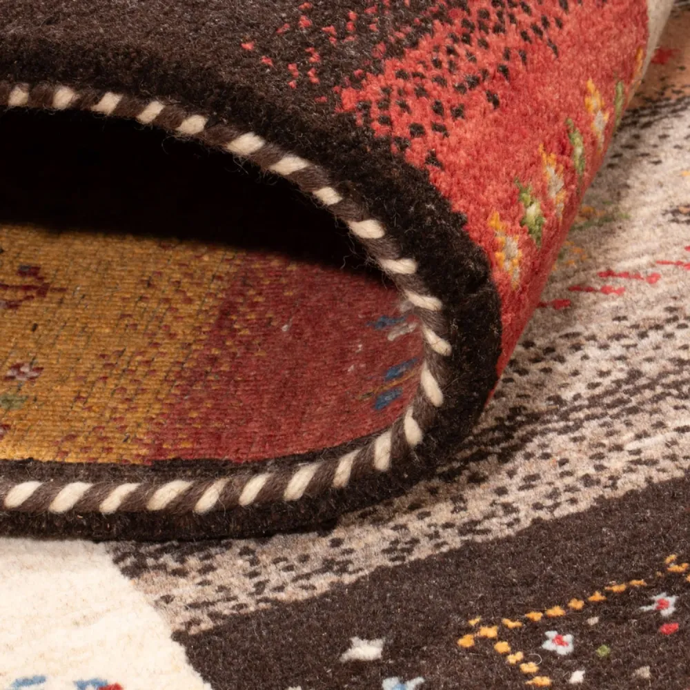 Gabbeh teppe - Loribaft Indus - 240 x 169 cm - flerfarget