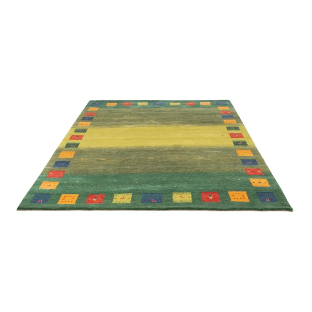 Gabbeh teppe - Loribaft Indus - 240 x 170 cm - grønn