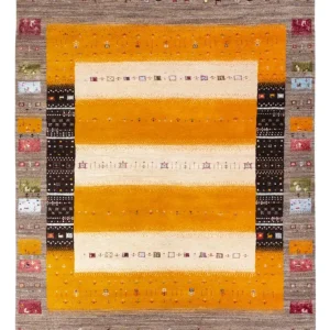 Gabbeh teppe - Loribaft Indus - 240 x 170 cm - gull