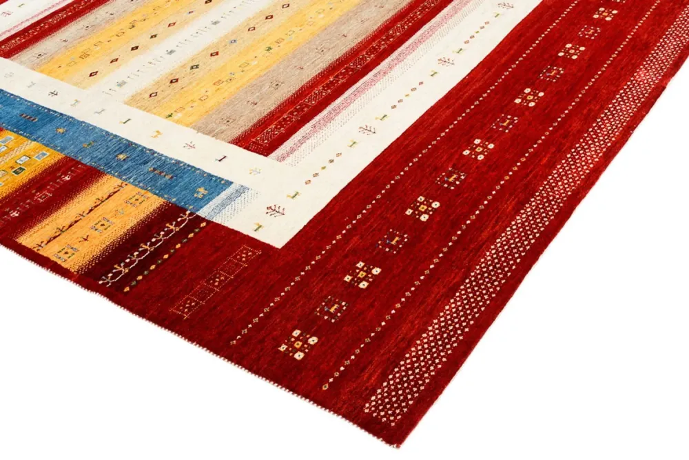 Gabbeh teppe - Loribaft Indus - 244 x 173 cm - flerfarget