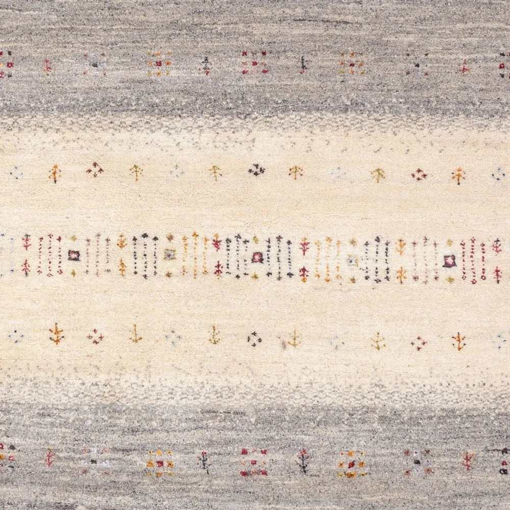 Gabbeh teppe - Loribaft Indus - 245 x 166 cm - natur