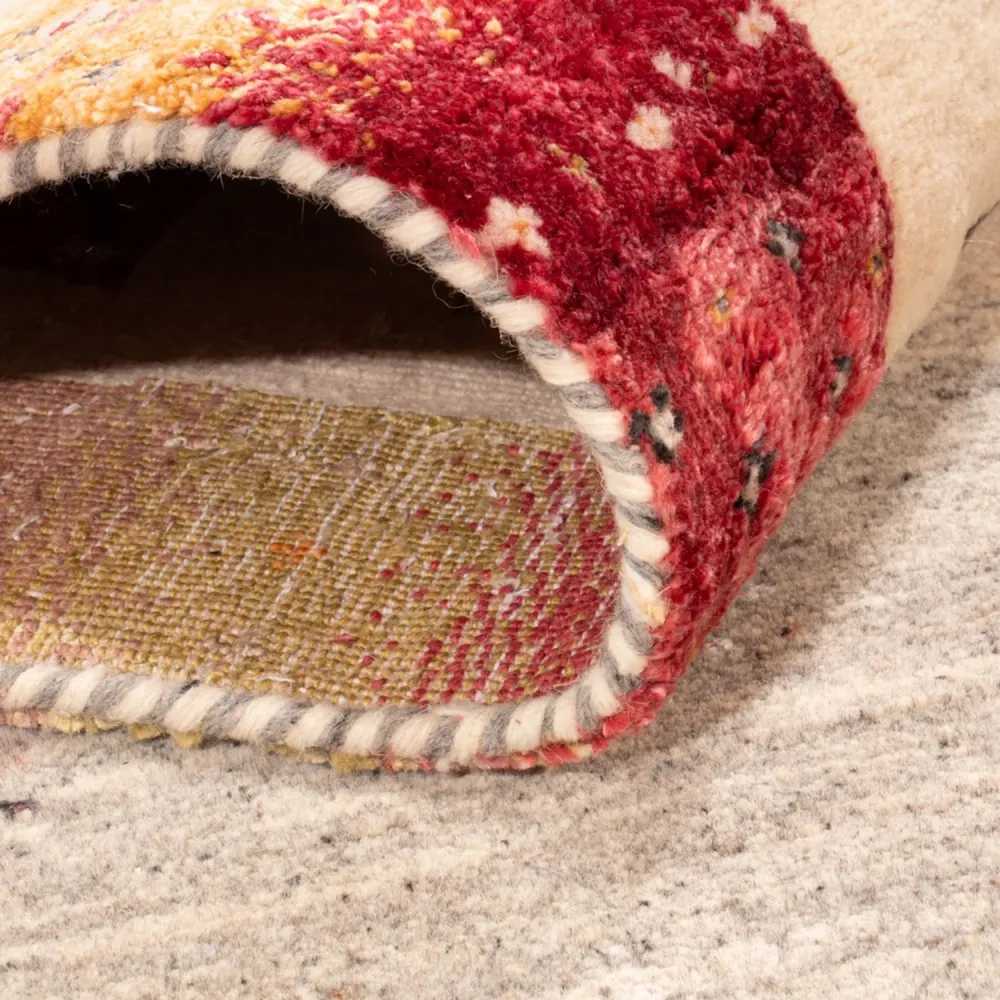 Gabbeh teppe - Loribaft Indus - 245 x 166 cm - natur