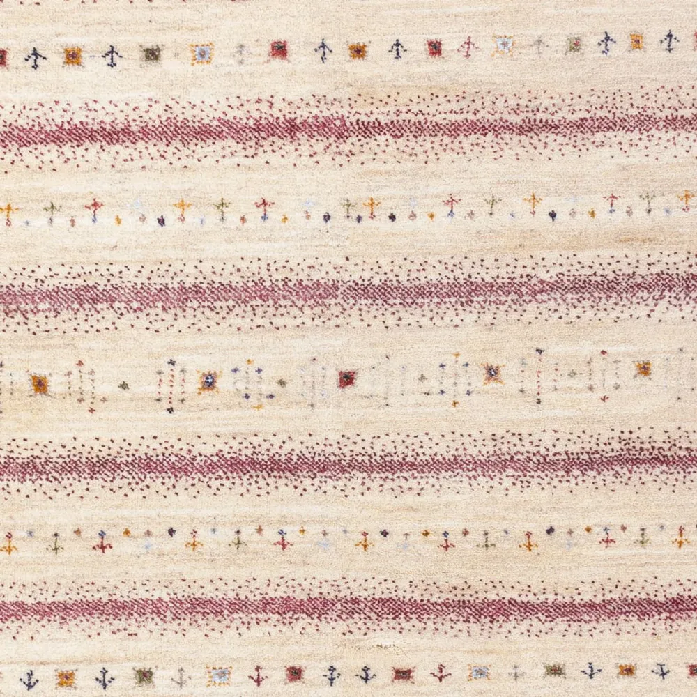 Gabbeh teppe - Loribaft Indus - 245 x 174 cm - krem