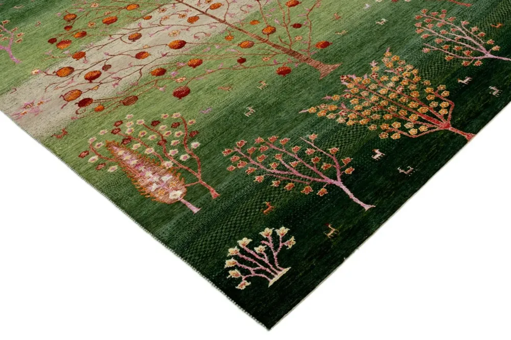 Gabbeh teppe - Loribaft Indus - 246 x 171 cm - flerfarget