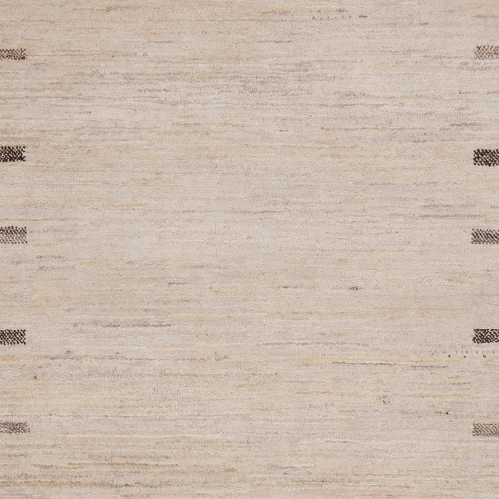 Gabbeh teppe - Loribaft Indus - 246 x 176 cm - lys beige