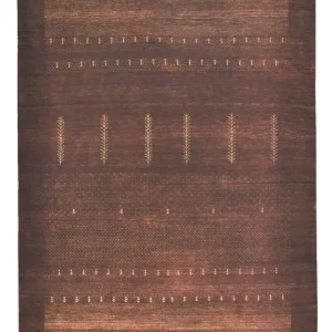 Gabbeh teppe - Loribaft Indus - 247 x 173 cm - mørk rød