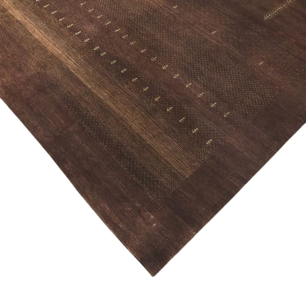 Gabbeh teppe - Loribaft Indus - 247 x 173 cm - mørk rød