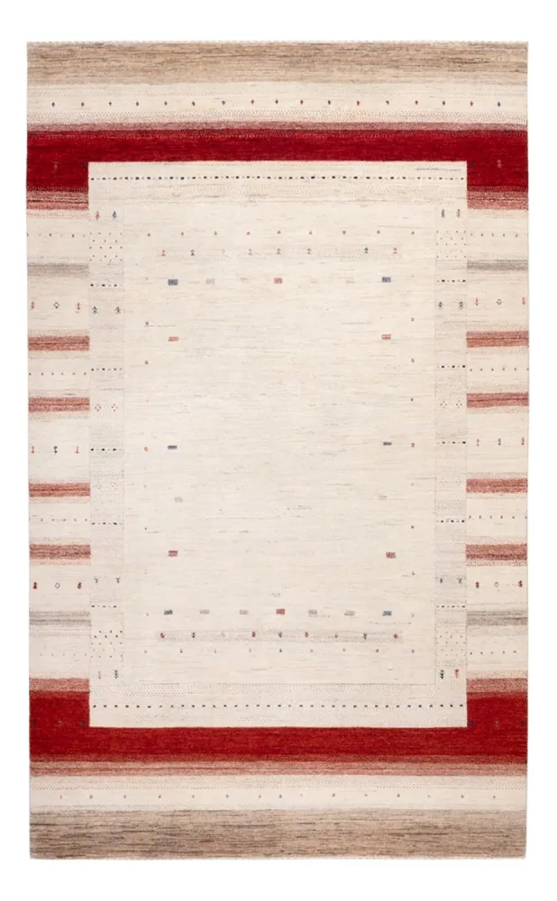 Gabbeh teppe - Loribaft Indus - 292 x 185 cm - beige