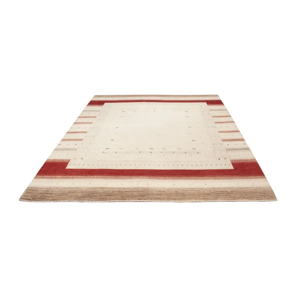 Gabbeh teppe - Loribaft Indus - 292 x 185 cm - beige