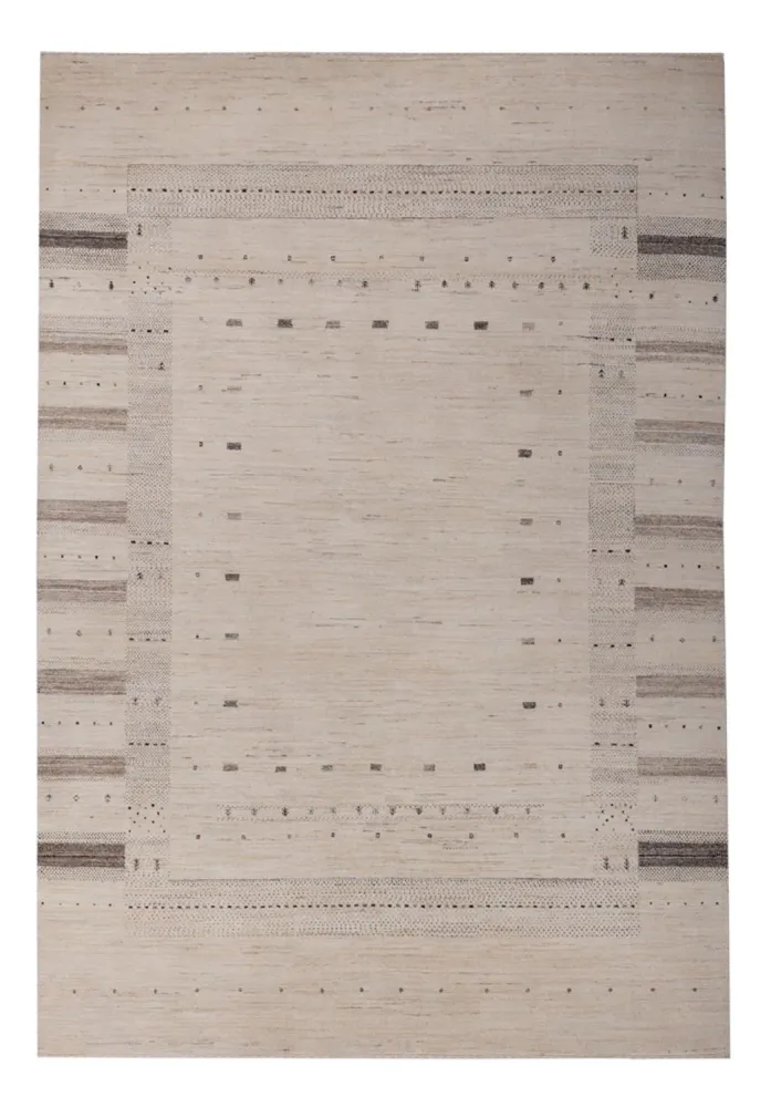 Gabbeh teppe - Loribaft Indus - 295 x 202 cm - krem