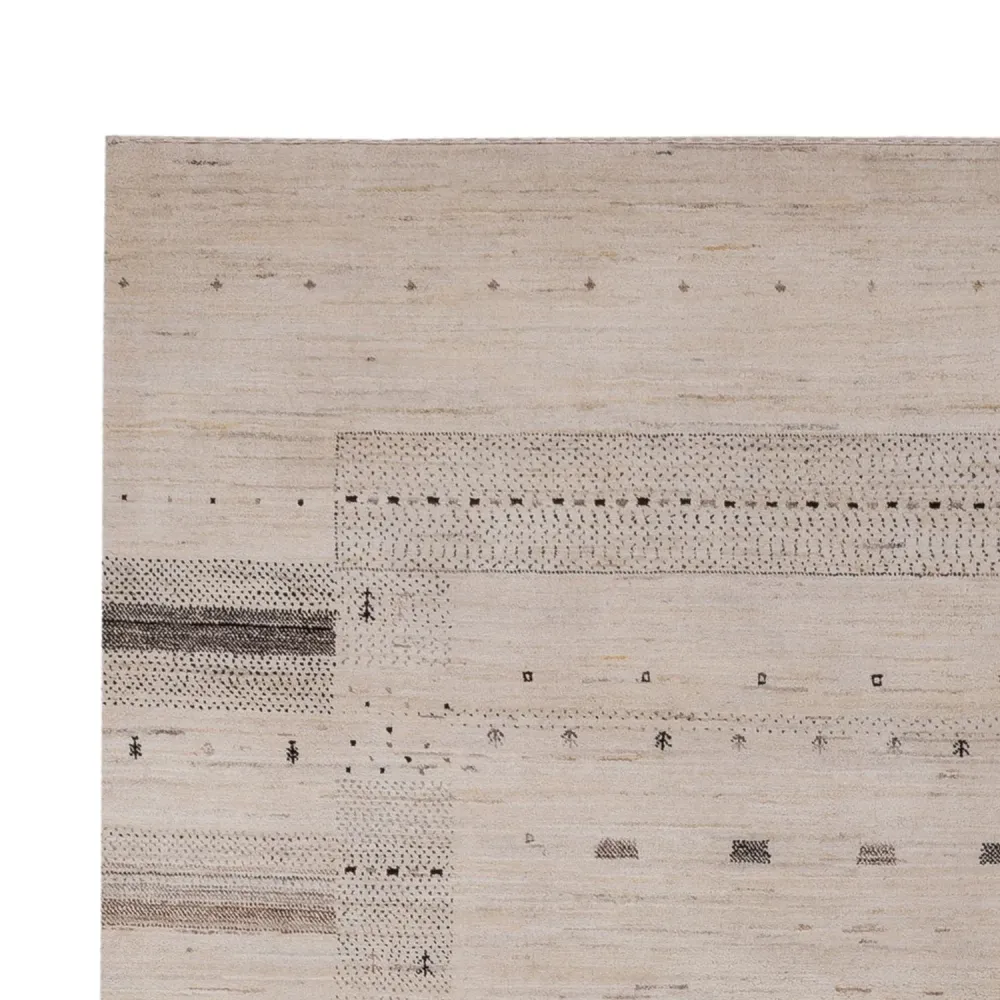 Gabbeh teppe - Loribaft Indus - 295 x 202 cm - krem