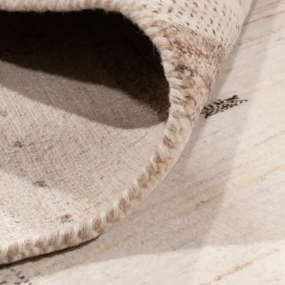 Gabbeh teppe - Loribaft Indus - 300 x 206 cm - krem