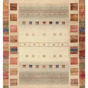 Gabbeh teppe - Loribaft Indus - 302 x 206 cm - flerfarget