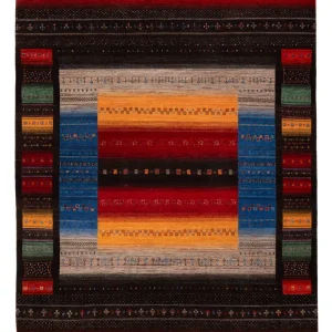 Gabbeh teppe - Loribaft Indus - 304 x 257 cm - flerfarget