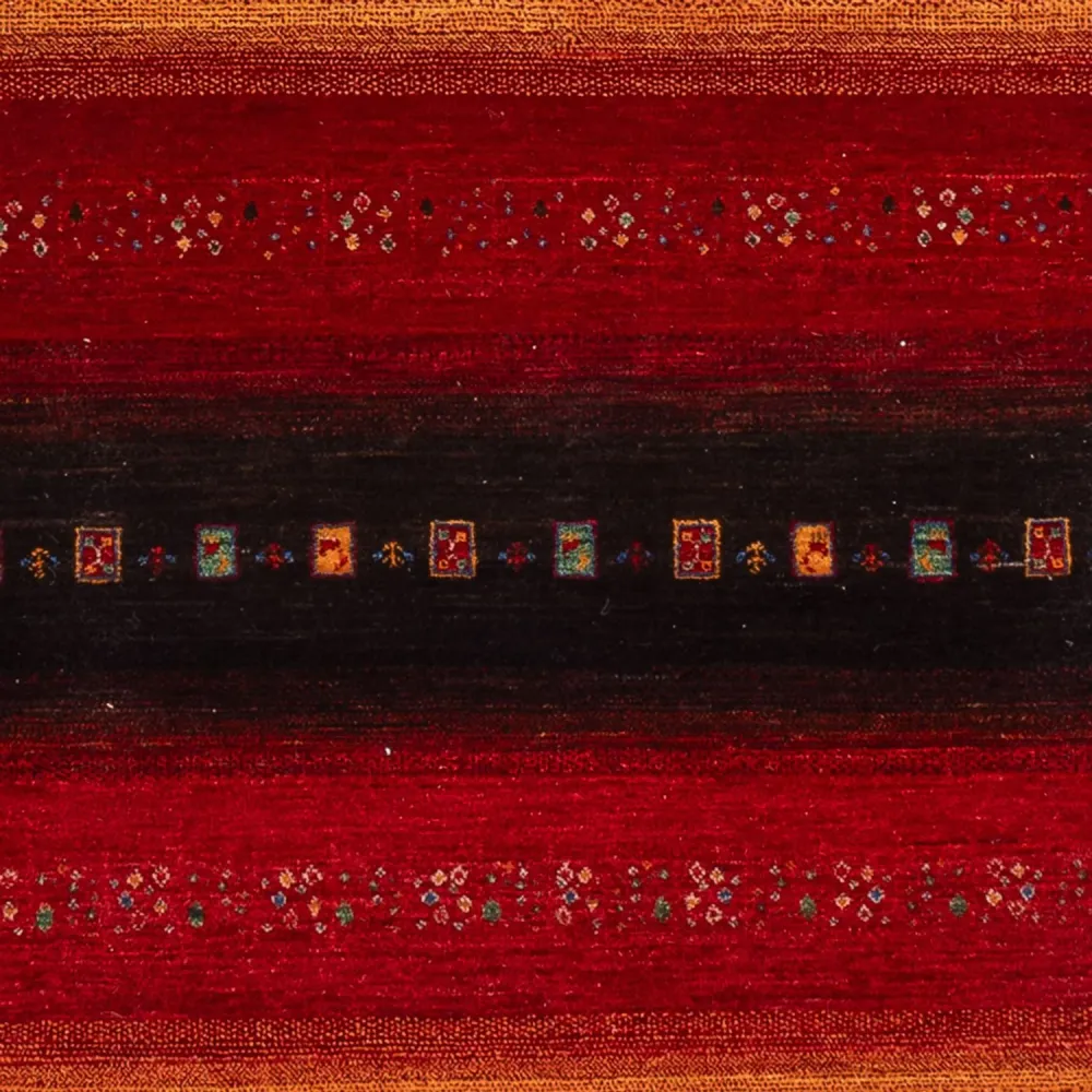 Gabbeh teppe - Loribaft Indus - 304 x 257 cm - flerfarget