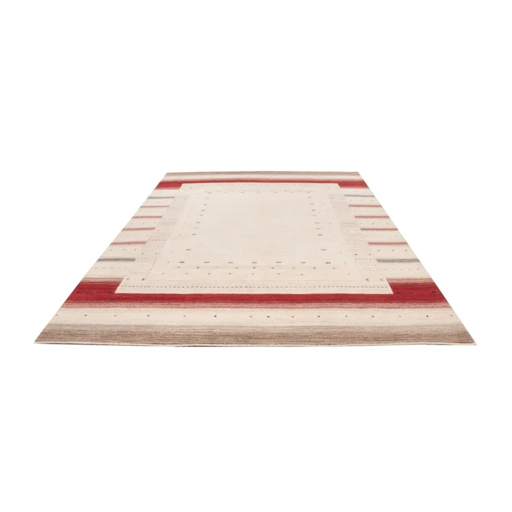 Gabbeh teppe - Loribaft Indus - 306 x 200 cm - krem