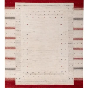 Gabbeh teppe - Loribaft Indus - 306 x 200 cm - krem
