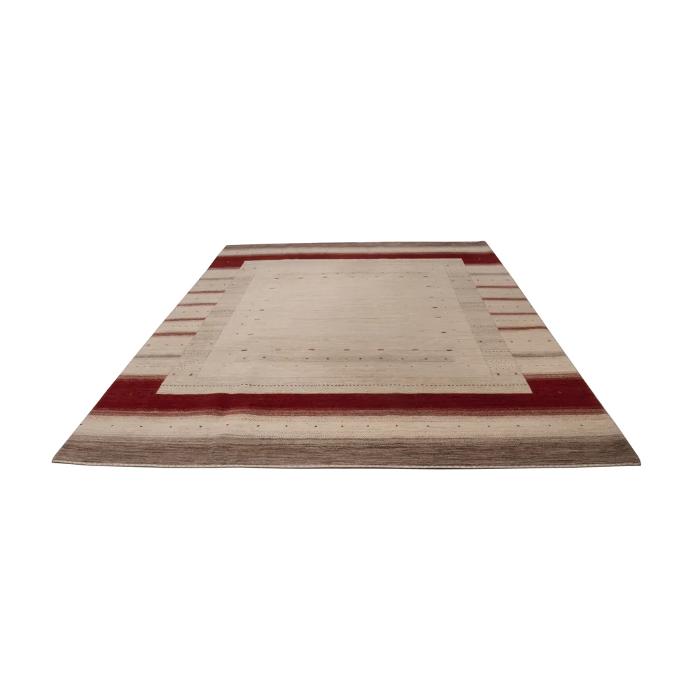 Gabbeh teppe - Loribaft Indus - 357 x 244 cm - beige