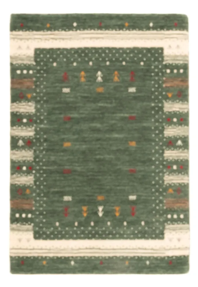 Gabbeh teppe - Loribaft Indus - 90 x 60 cm - flerfarget