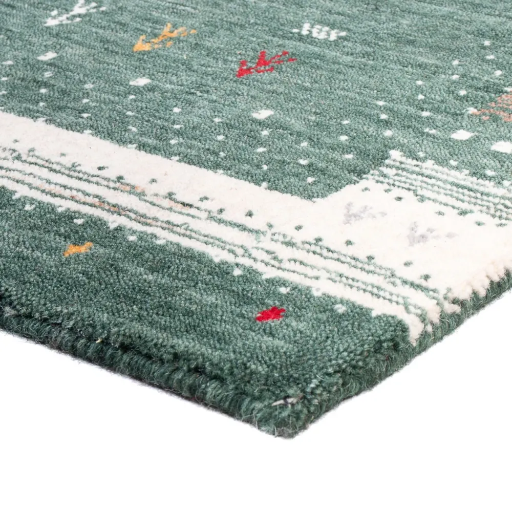 Gabbeh teppe - Loribaft Indus - 90 x 60 cm - flerfarget