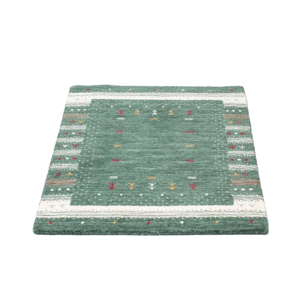 Gabbeh teppe - Loribaft Indus - 90 x 60 cm - flerfarget