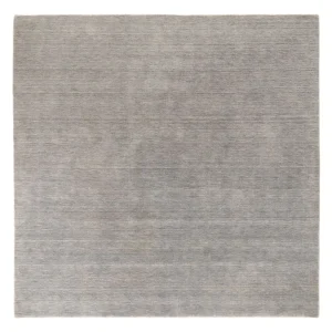 Gabbeh teppe - Loribaft Indus square - 250 x 250 cm - lysegrå