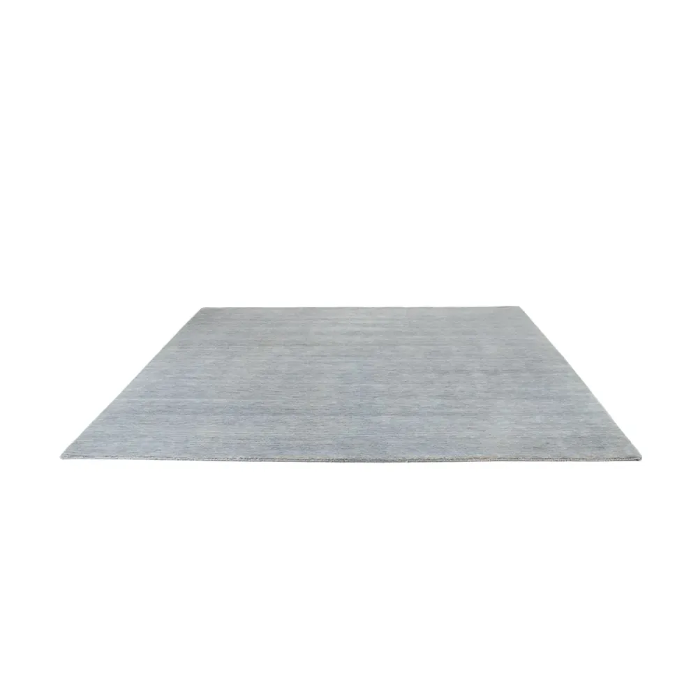 Gabbeh teppe - Loribaft Indus square - 250 x 250 cm - lysegrå