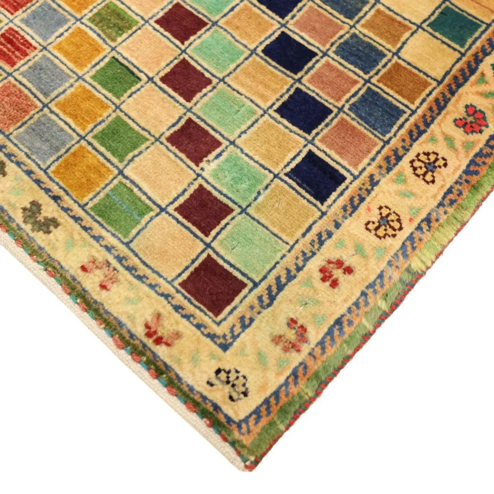 Gabbeh teppe - Loribaft persisk teppe - 117 x 79 cm - flerfarget