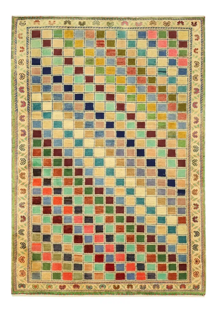 Gabbeh teppe - Loribaft persisk teppe - 117 x 79 cm - flerfarget