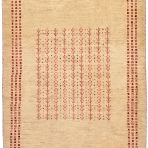 Gabbeh teppe - Loribaft persisk teppe - 119 x 81 cm - natur