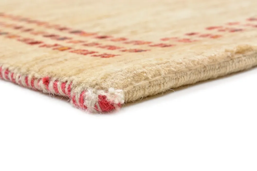Gabbeh teppe - Loribaft persisk teppe - 119 x 81 cm - natur