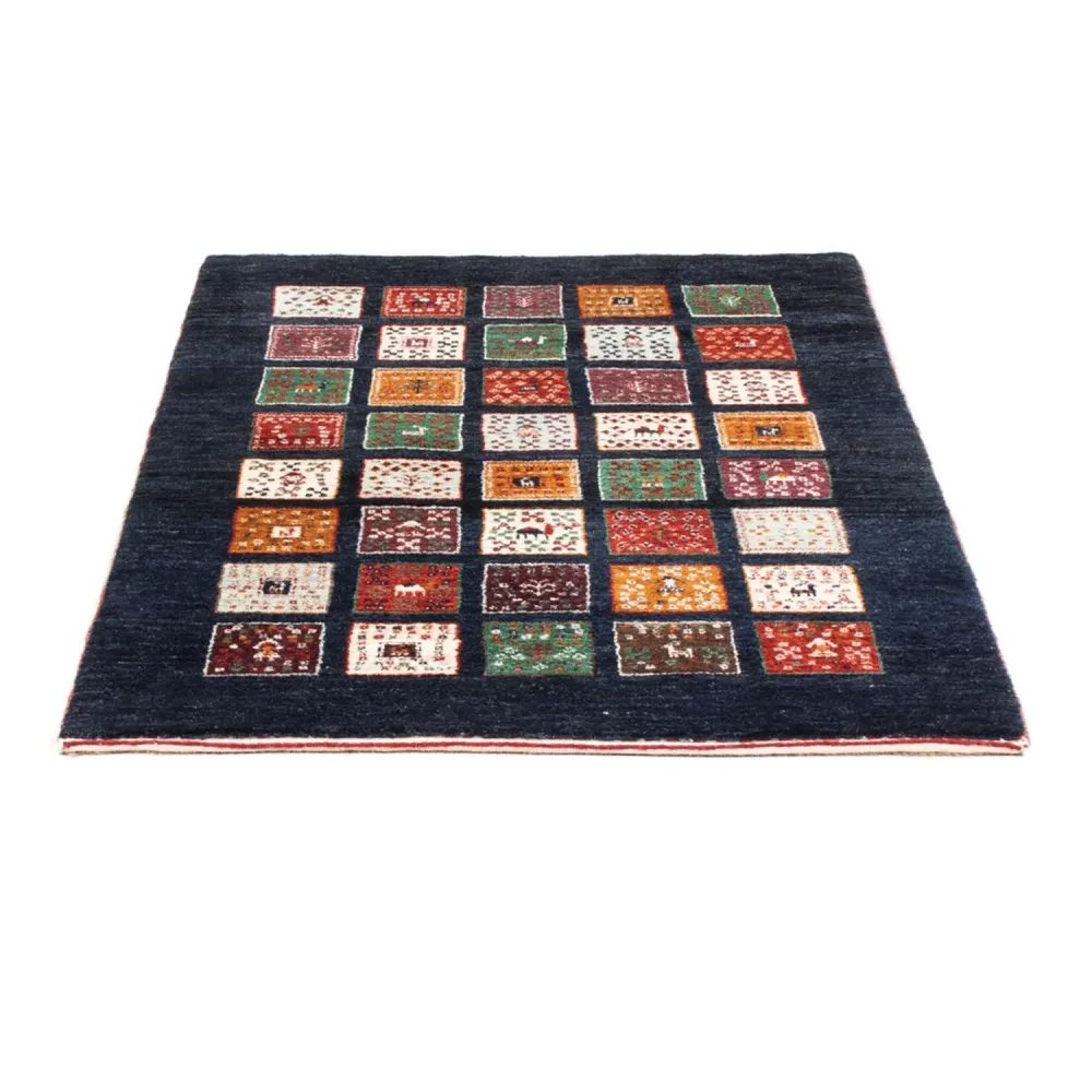 Gabbeh teppe - Loribaft persisk teppe - 120 x 87 cm - flerfarget