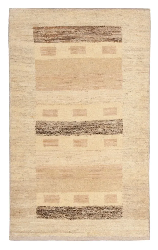 Gabbeh teppe - Loribaft persisk teppe - 125 x 78 cm - beige