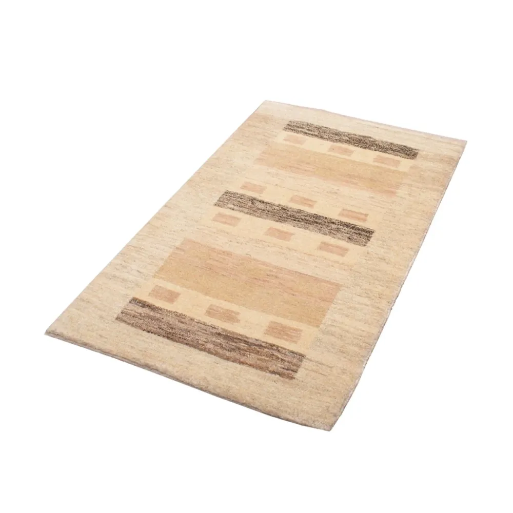 Gabbeh teppe - Loribaft persisk teppe - 125 x 78 cm - beige