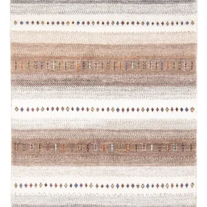 Gabbeh teppe - Loribaft persisk teppe - 127 x 83 cm - flerfarget