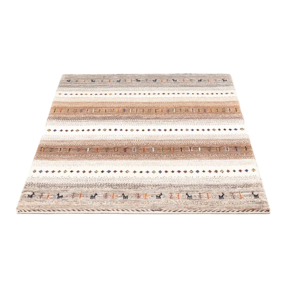 Gabbeh teppe - Loribaft persisk teppe - 127 x 83 cm - flerfarget