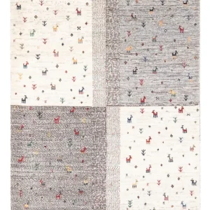 Gabbeh teppe - Loribaft persisk teppe - 128 x 86 cm - flerfarget