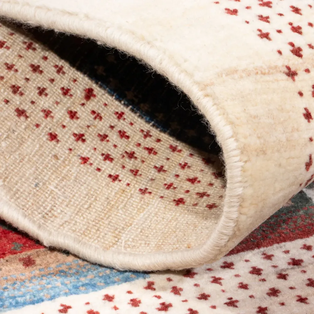 Gabbeh teppe - Loribaft persisk teppe - 128 x 82 cm - flerfarget