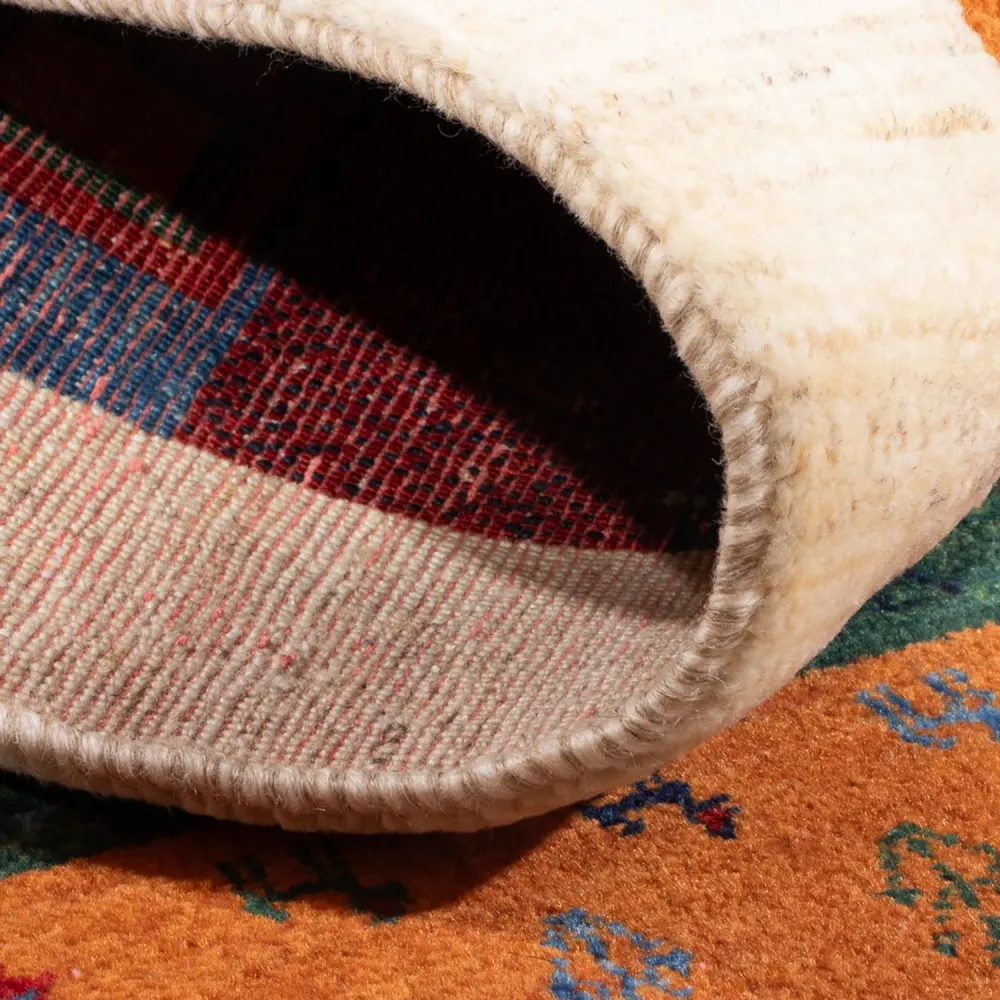 Gabbeh teppe - Loribaft persisk teppe - 129 x 83 cm - flerfarget
