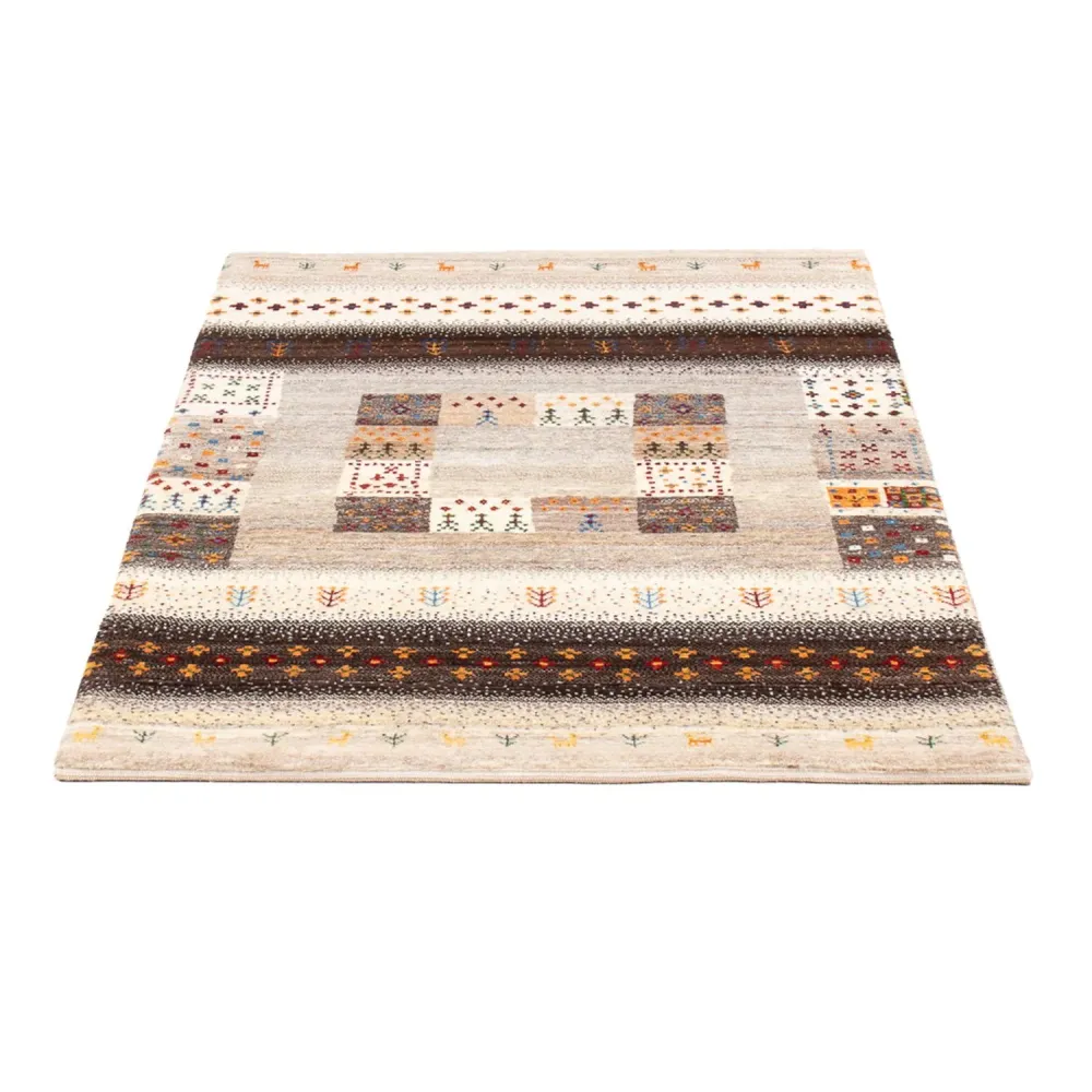Gabbeh teppe - Loribaft persisk teppe - 130 x 84 cm - flerfarget