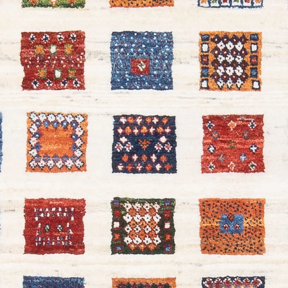 Gabbeh teppe - Loribaft persisk teppe - 130 x 84 cm - flerfarget