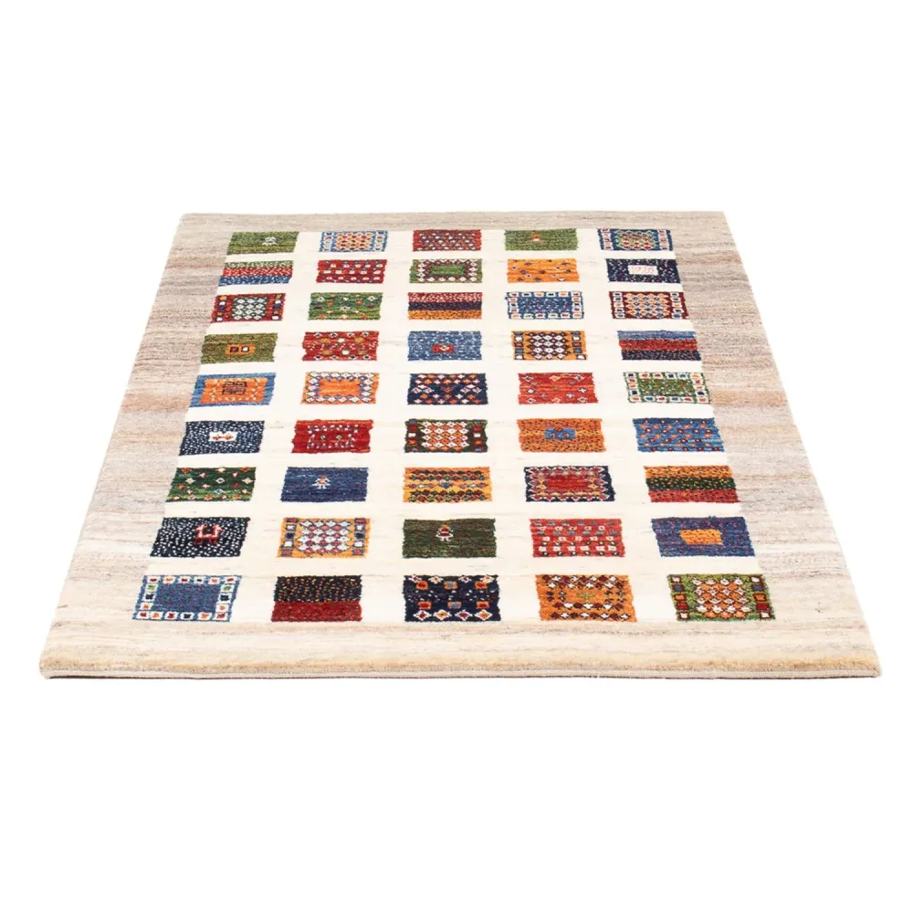 Gabbeh teppe - Loribaft persisk teppe - 130 x 84 cm - flerfarget