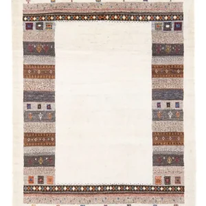 Gabbeh teppe - Loribaft persisk teppe - 136 x 85 cm - flerfarget