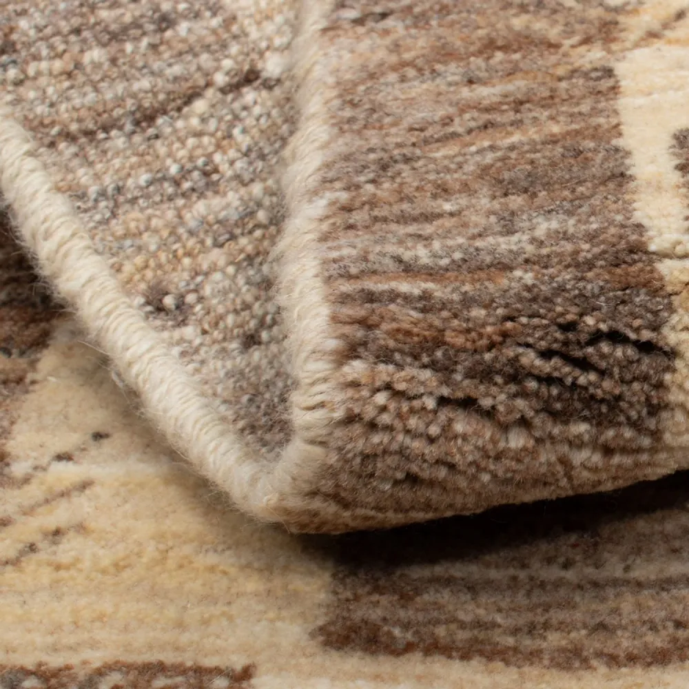 Gabbeh teppe - Loribaft persisk teppe - 137 x 72 cm - beige