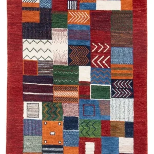 Gabbeh teppe - Loribaft persisk teppe - 138 x 83 cm - flerfarget