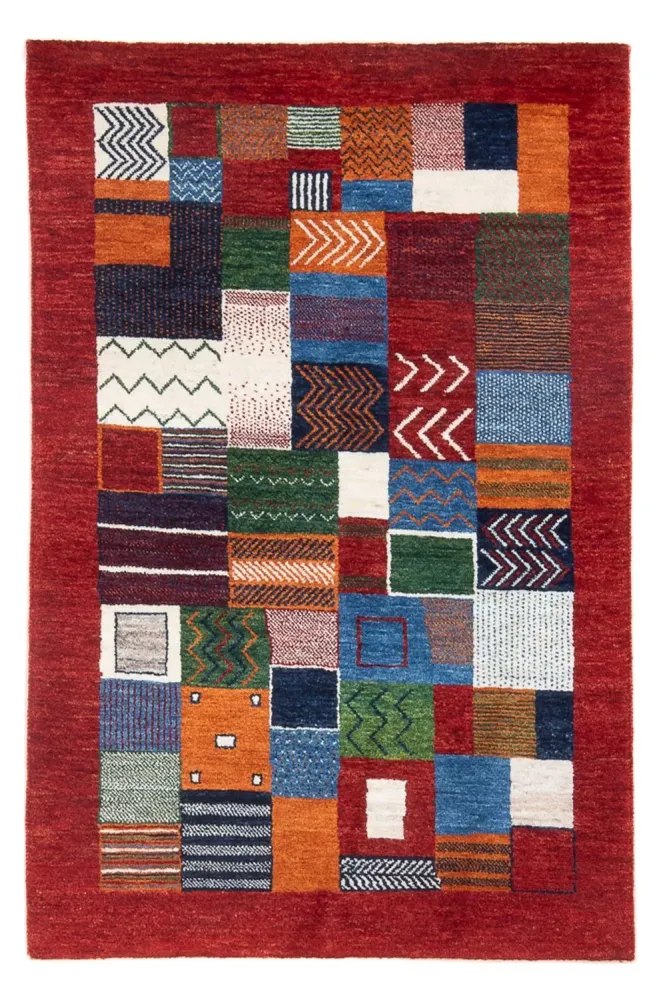 Gabbeh teppe - Loribaft persisk teppe - 138 x 83 cm - flerfarget