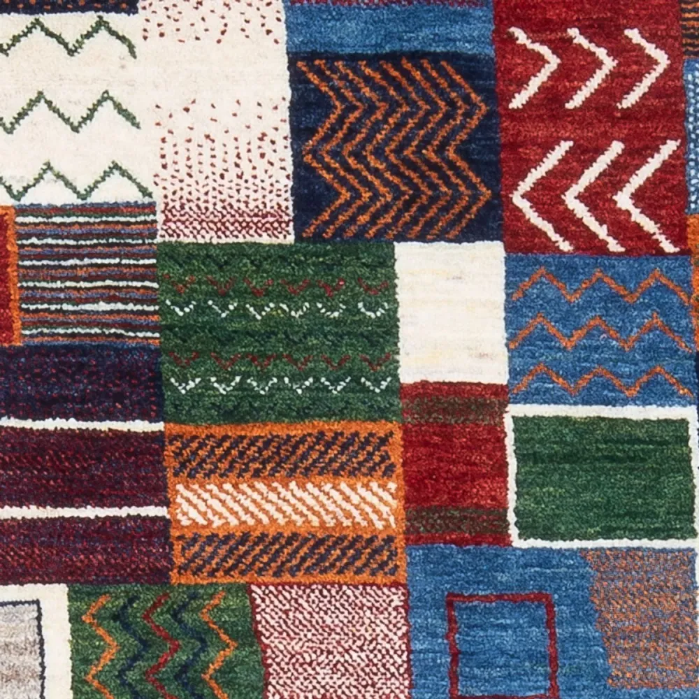 Gabbeh teppe - Loribaft persisk teppe - 138 x 83 cm - flerfarget