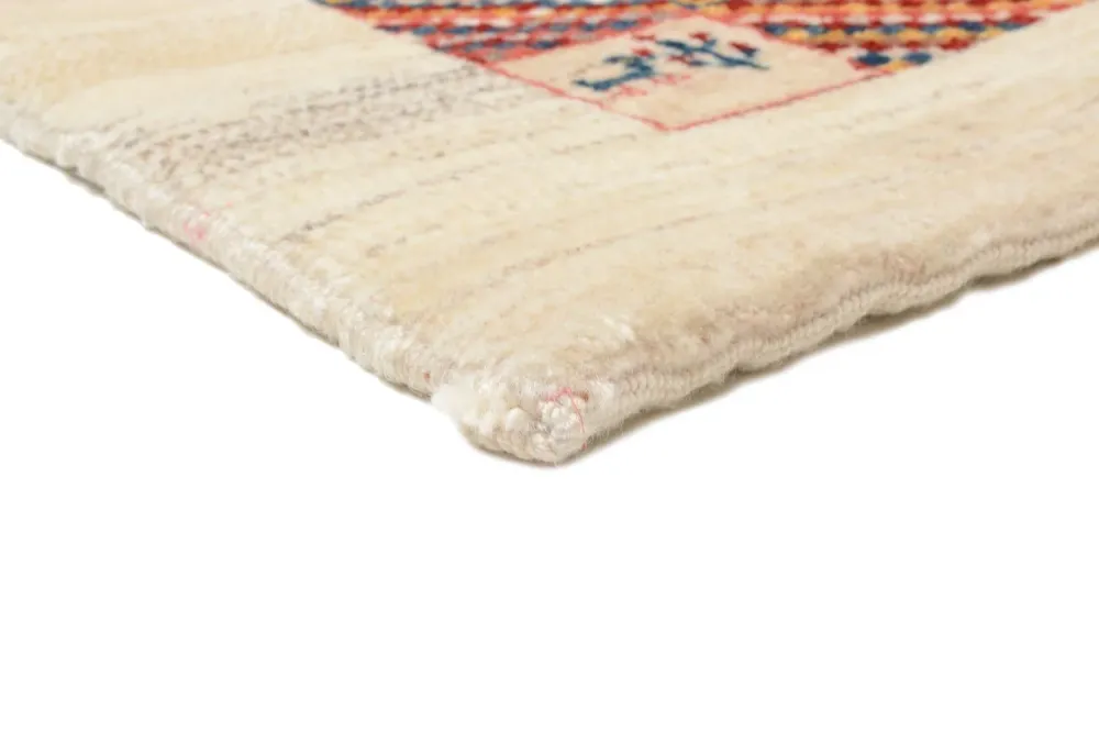Gabbeh teppe - Loribaft persisk teppe - 142 x 101 cm - rød