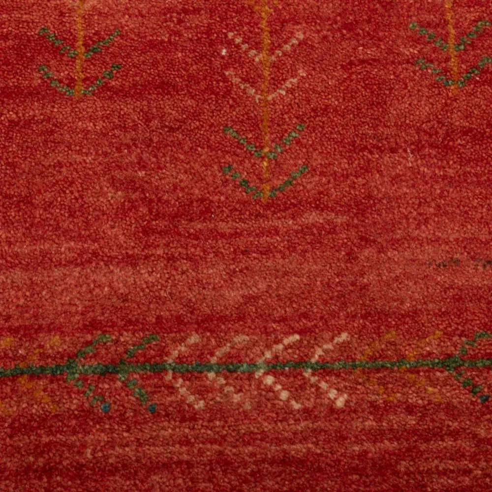 Gabbeh teppe - Loribaft persisk teppe - 146 x 68 cm - lys rød